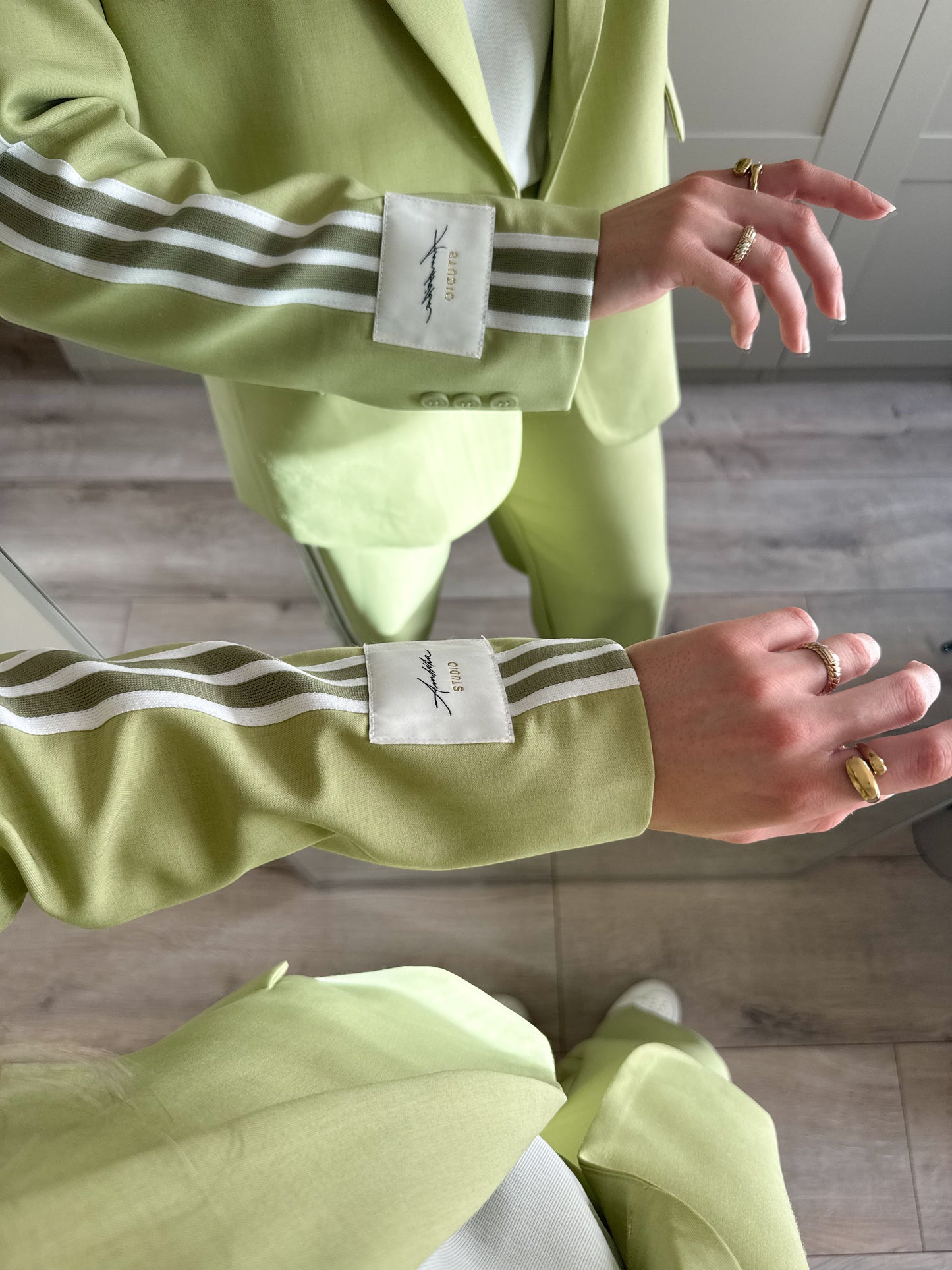 Blazer | Ambika Studio Stripe | Pistache