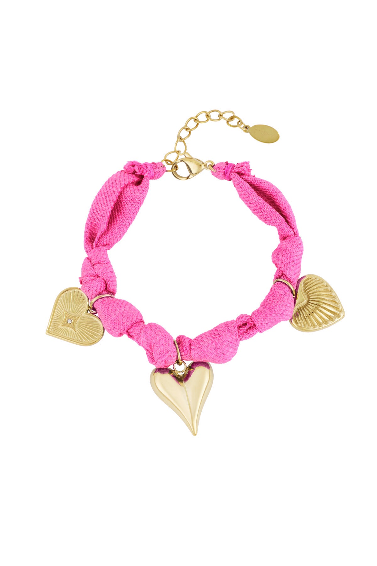 Armband | Bliss heart | Roze goud