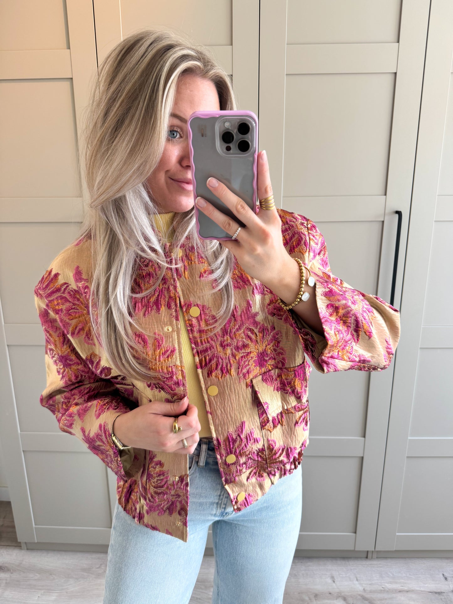 Bomberjack | Mia | Roze goud