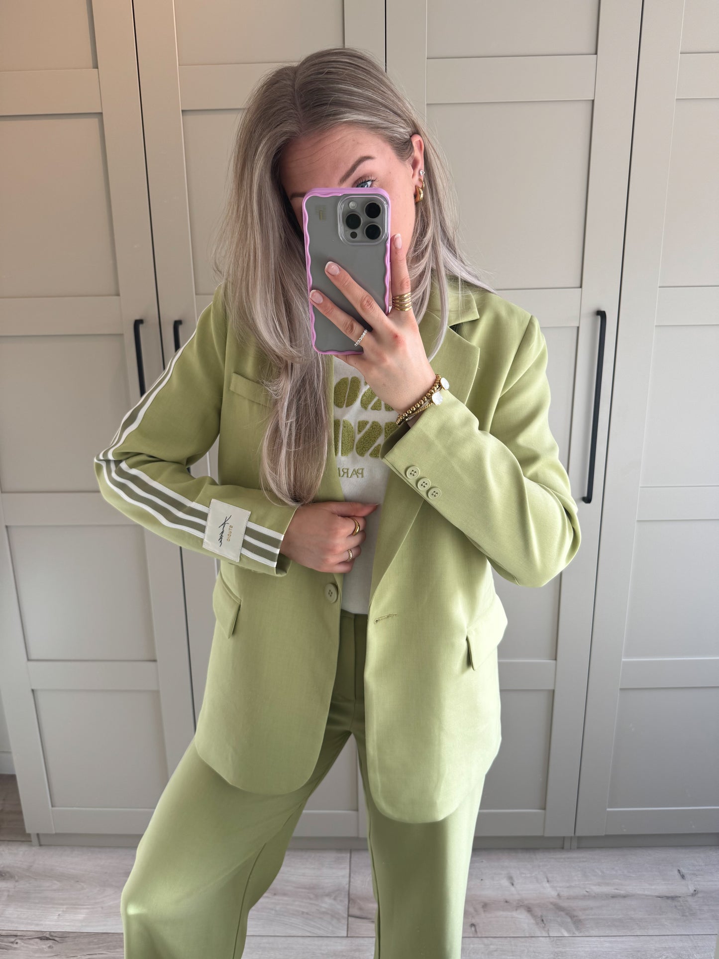 Blazer | Ambika Studio Stripe | Pistache