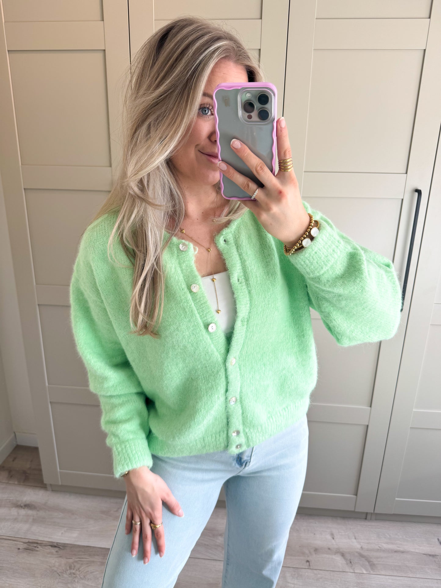 Vest | Bella | Groen