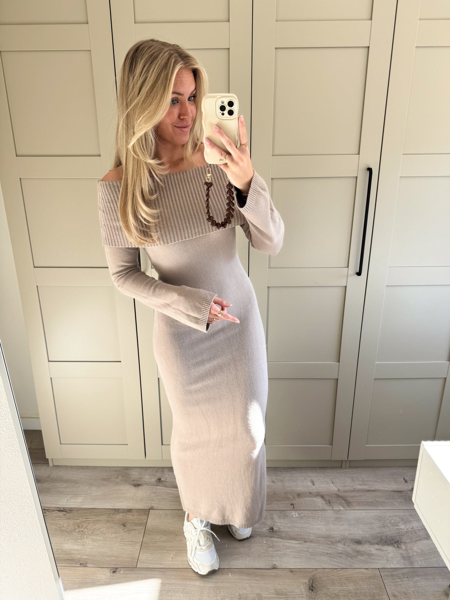 Jurk | Lotte | Beige