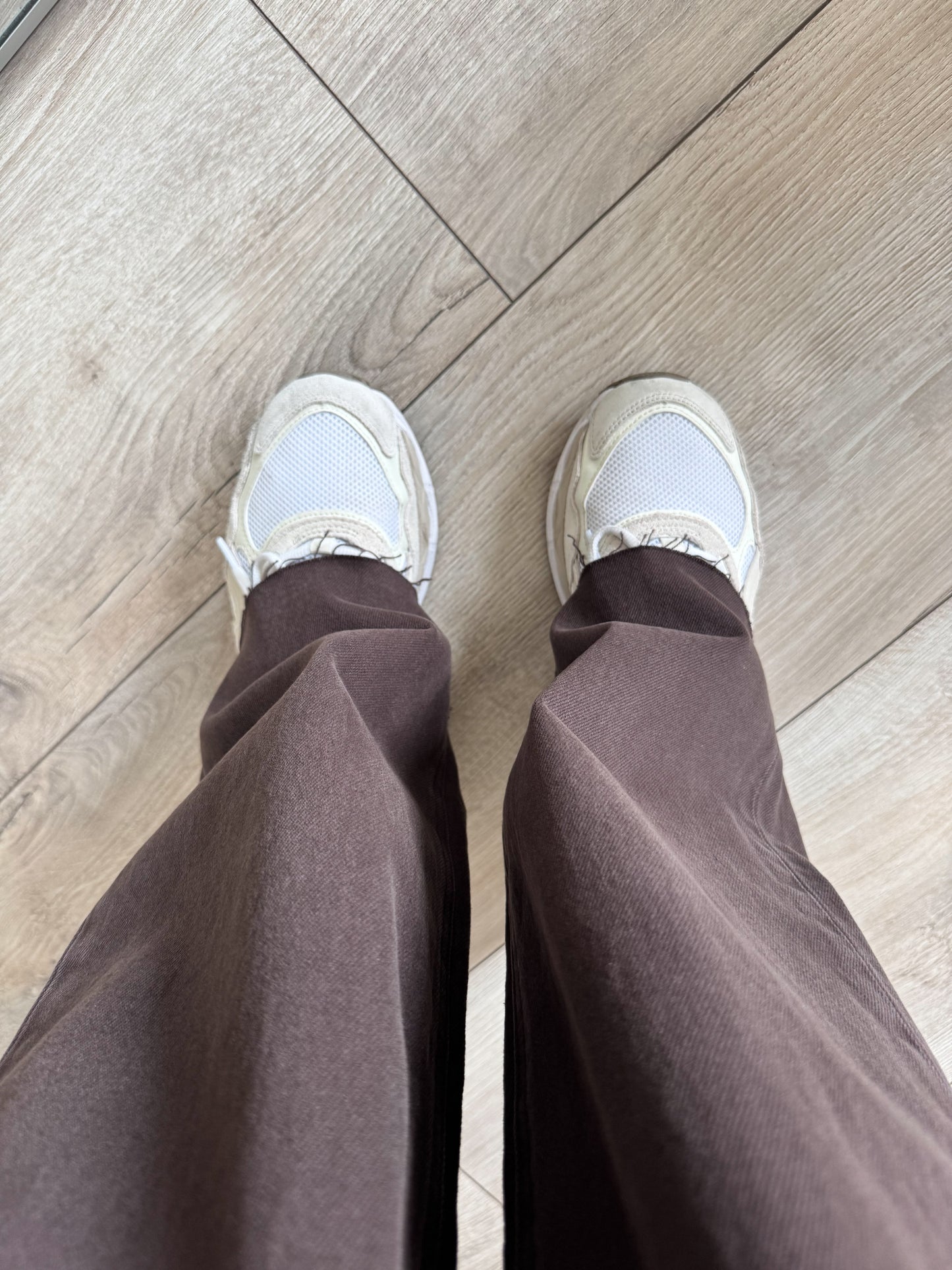 Wide leg jeans Tall | Rosa | Bruin denim