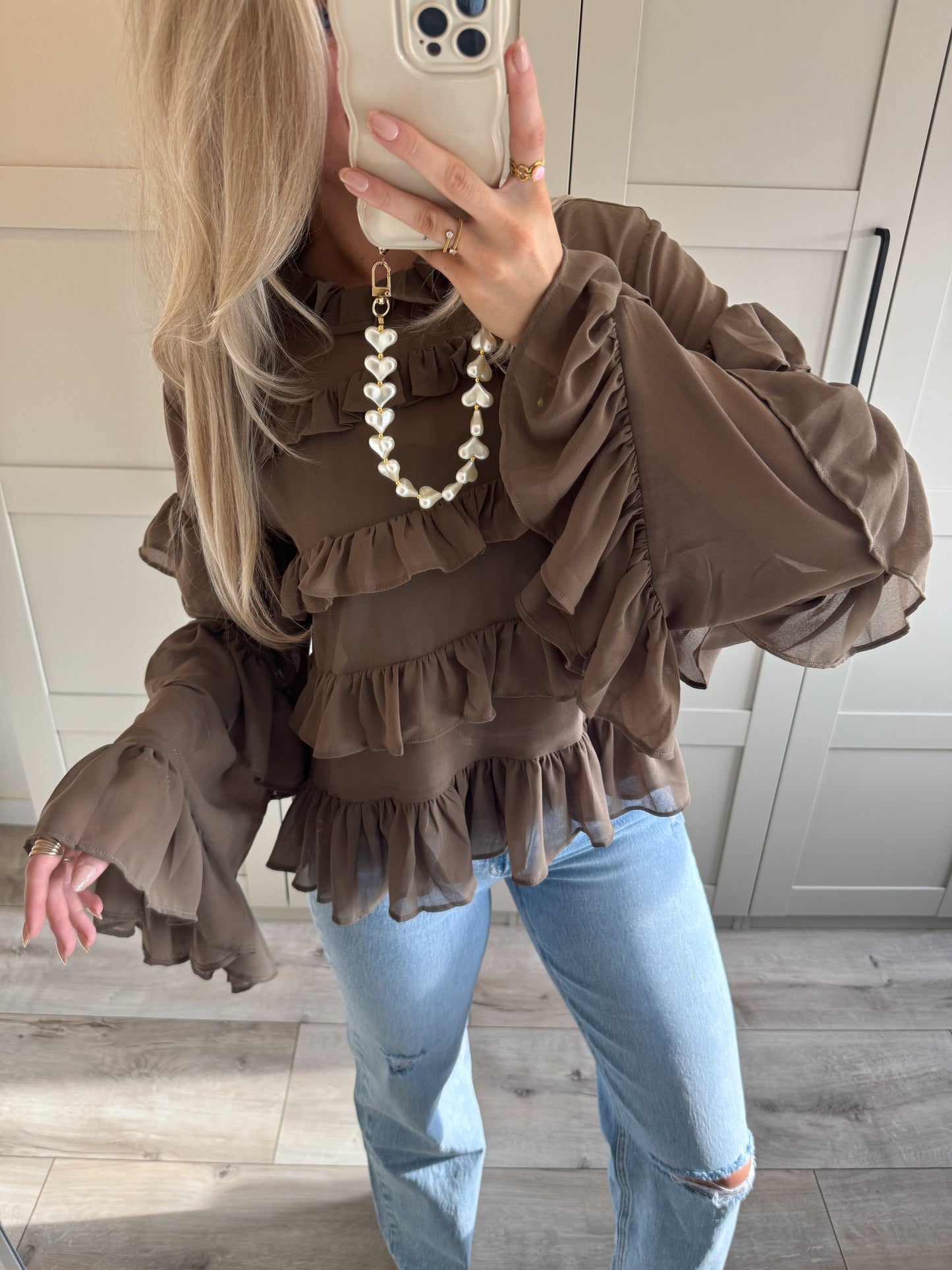 Blouse | Maud | Bruin