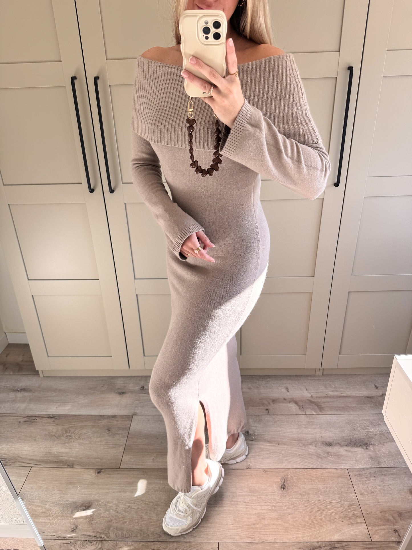 Jurk | Lotte | Beige