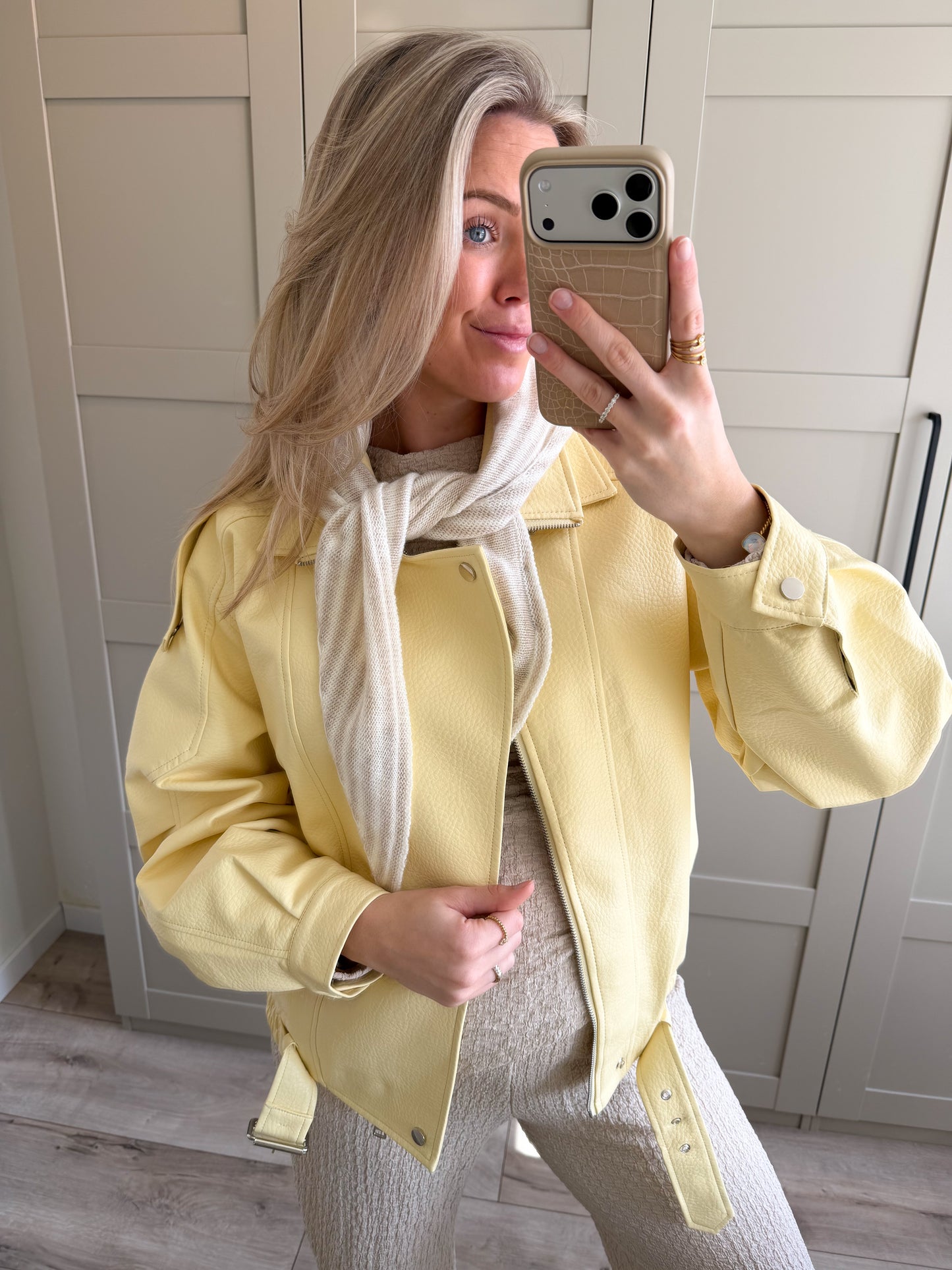 Jacket | Dana | Geel