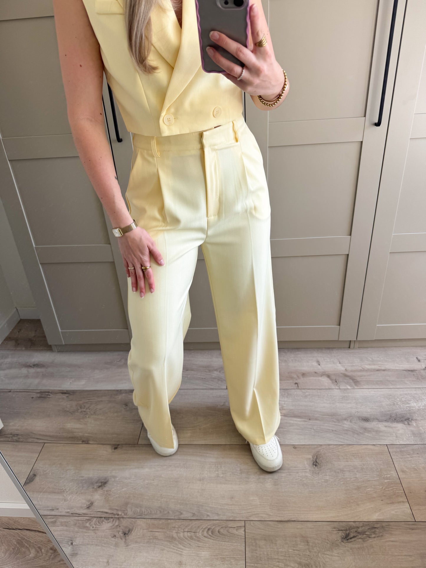 Pantalon | Charlie | Geel