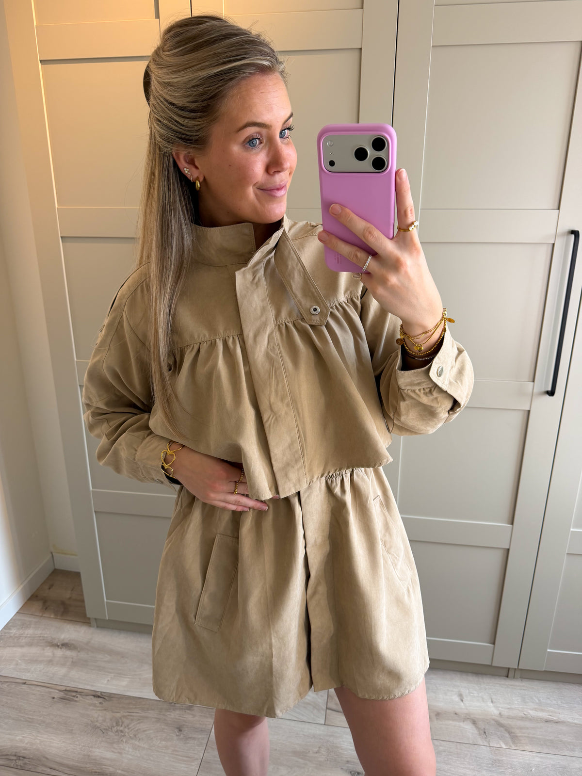 Jurk | June | Beige