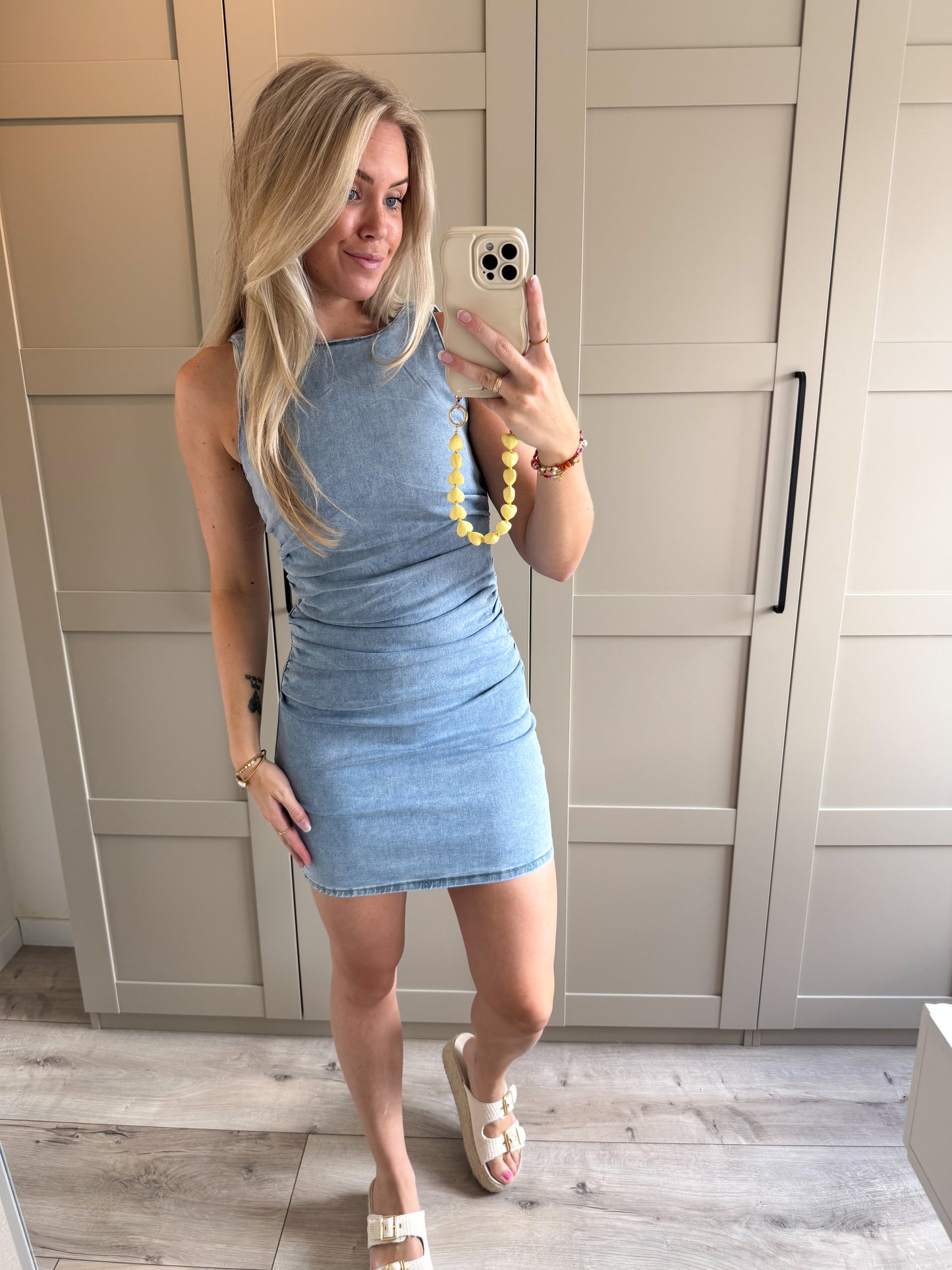 Jurk | Claire | Stretch denim
