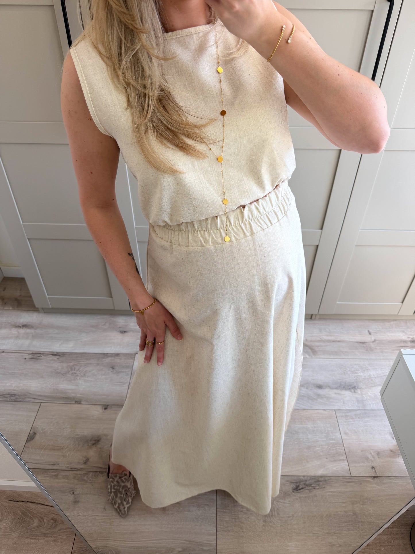 Set | Benthe | Goud wit