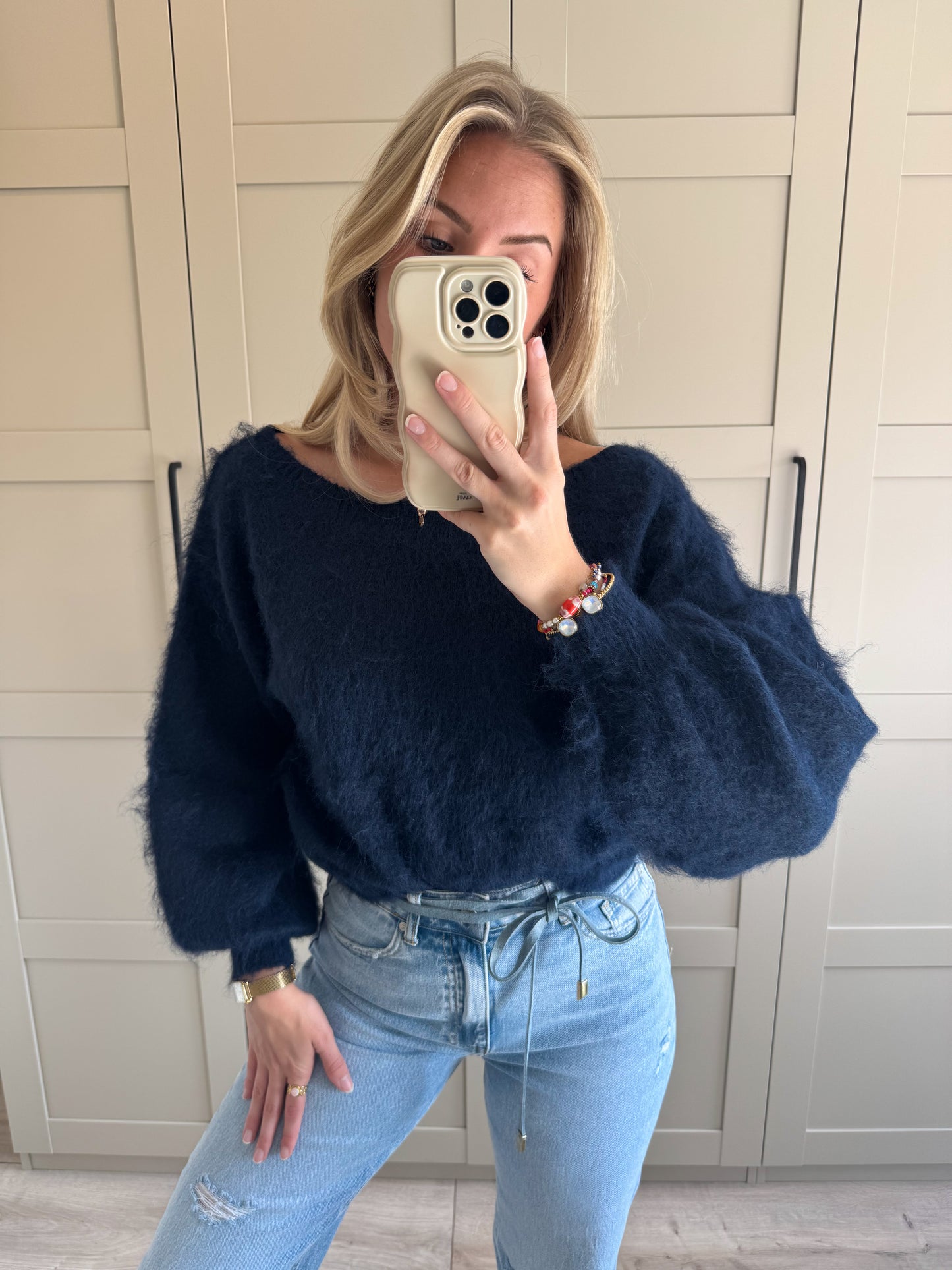 Trui | Marie | Donkerblauw