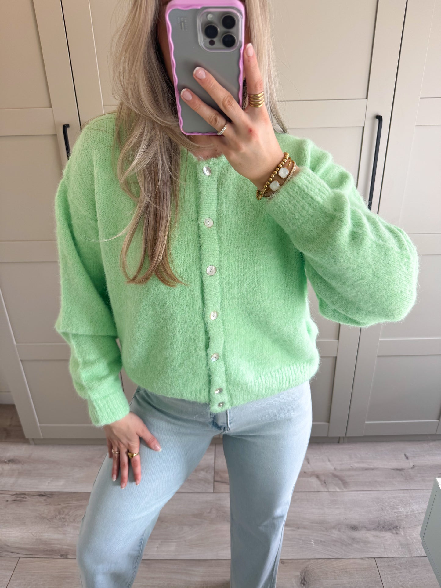 Vest | Bella | Groen