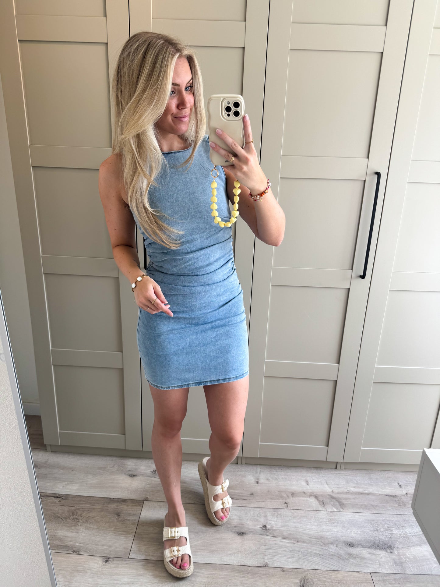 Jurk | Claire | Stretch denim
