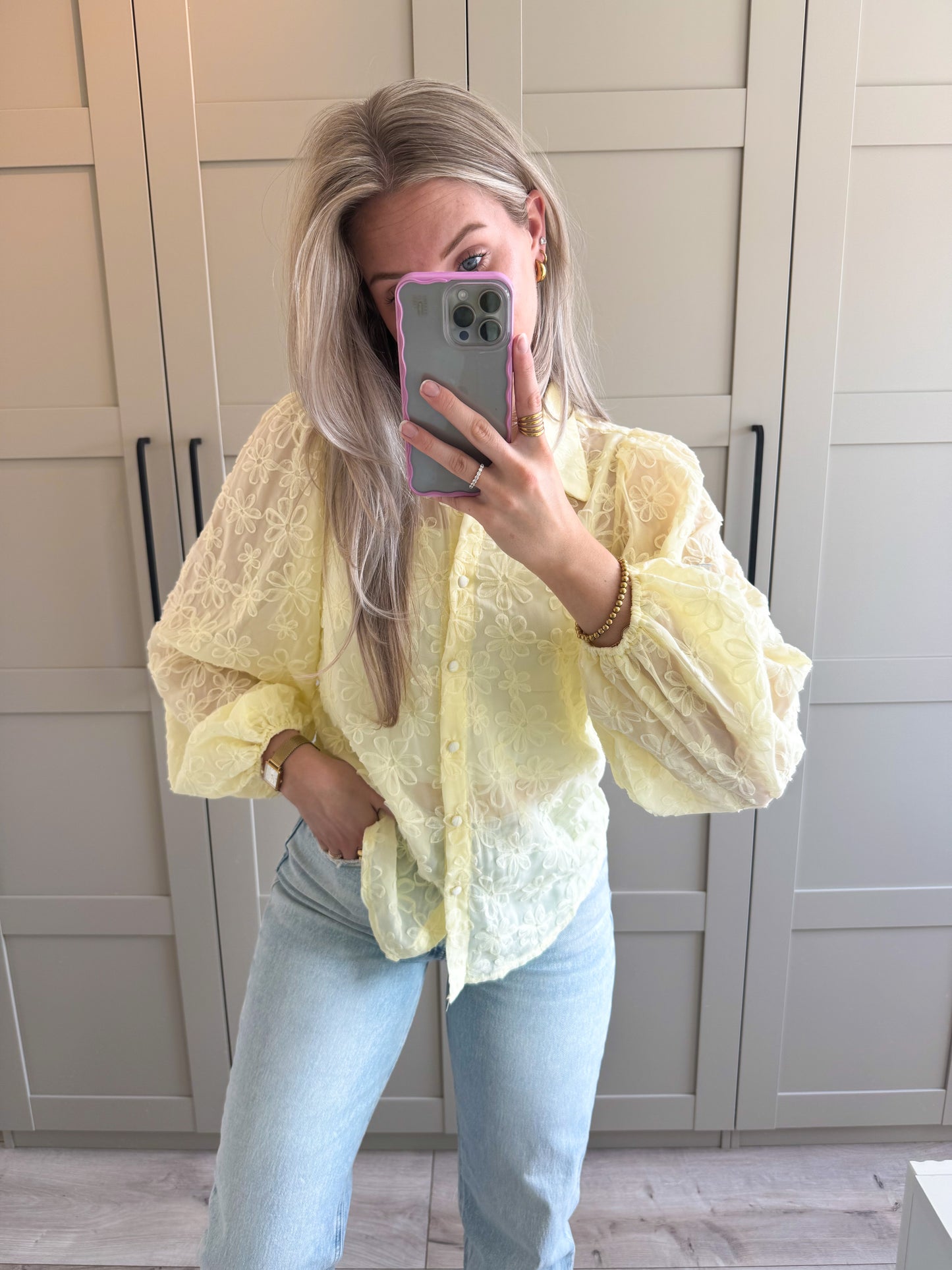 Blouse | Sunnie | Geel