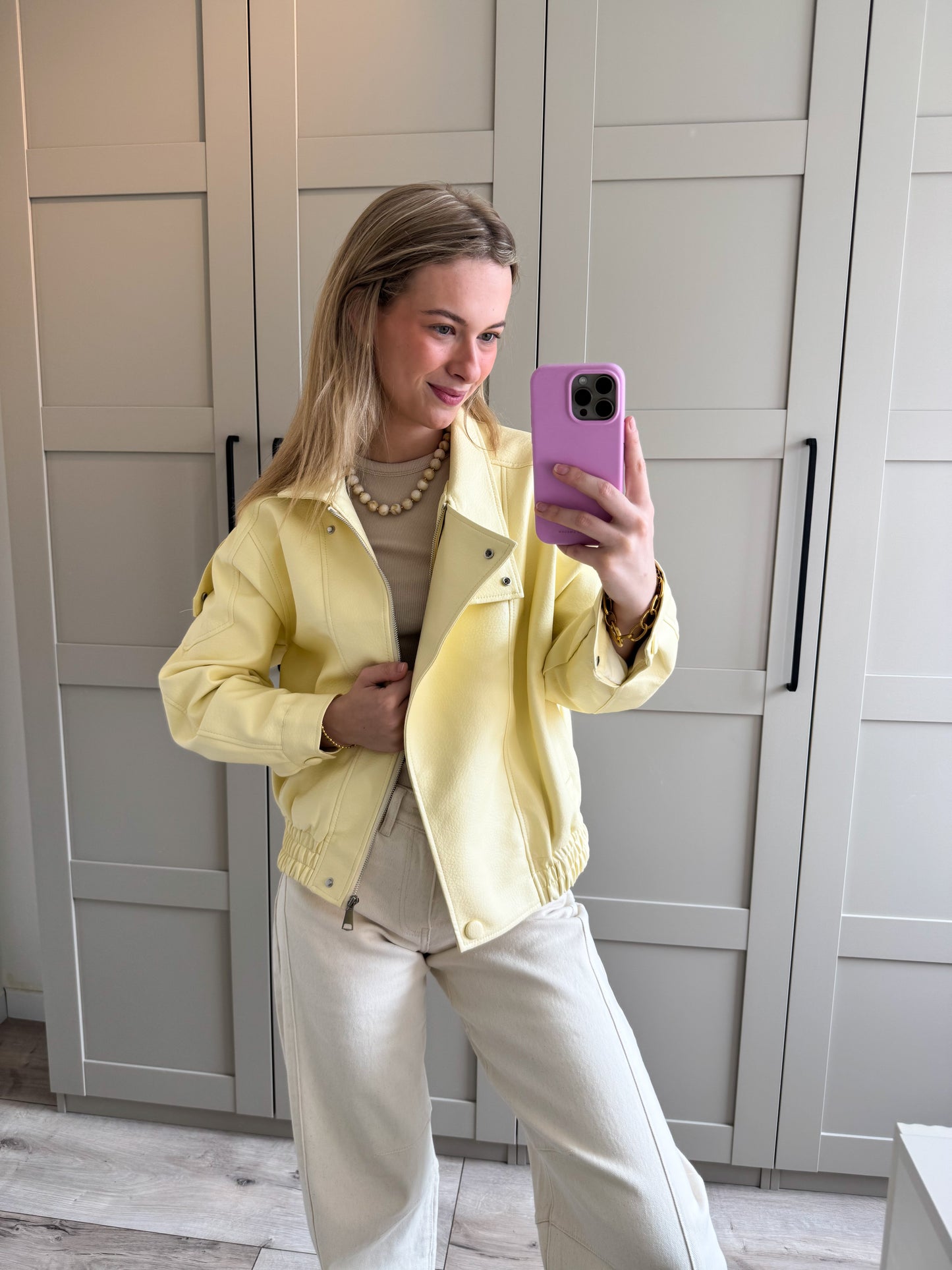 Jacket | Liselot | Geel