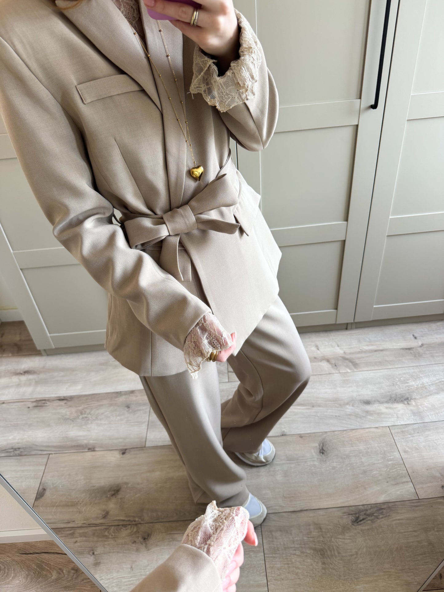 Blazer | Janneke | Taupe