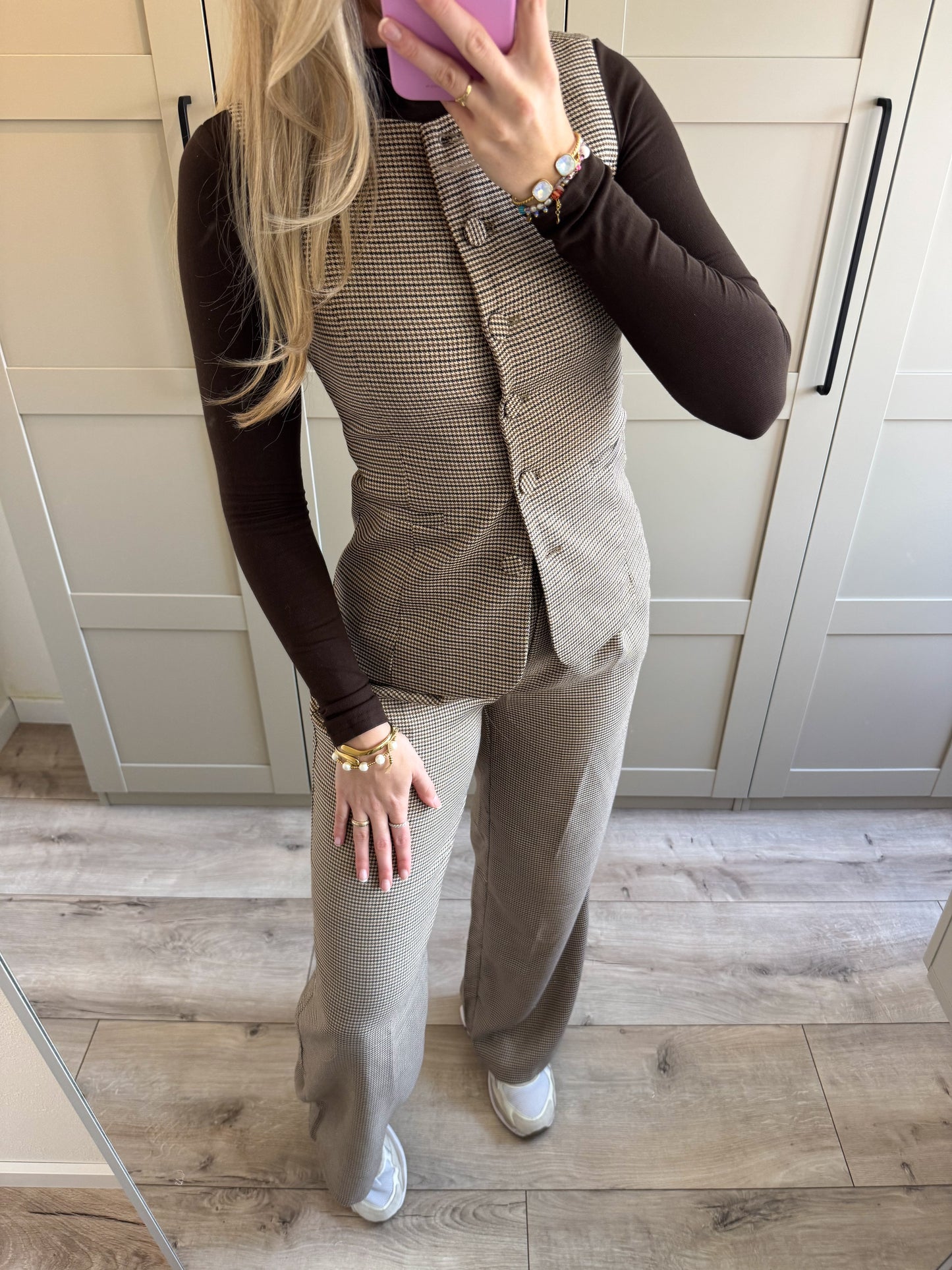 Pantalon | Sabrina | Geruit