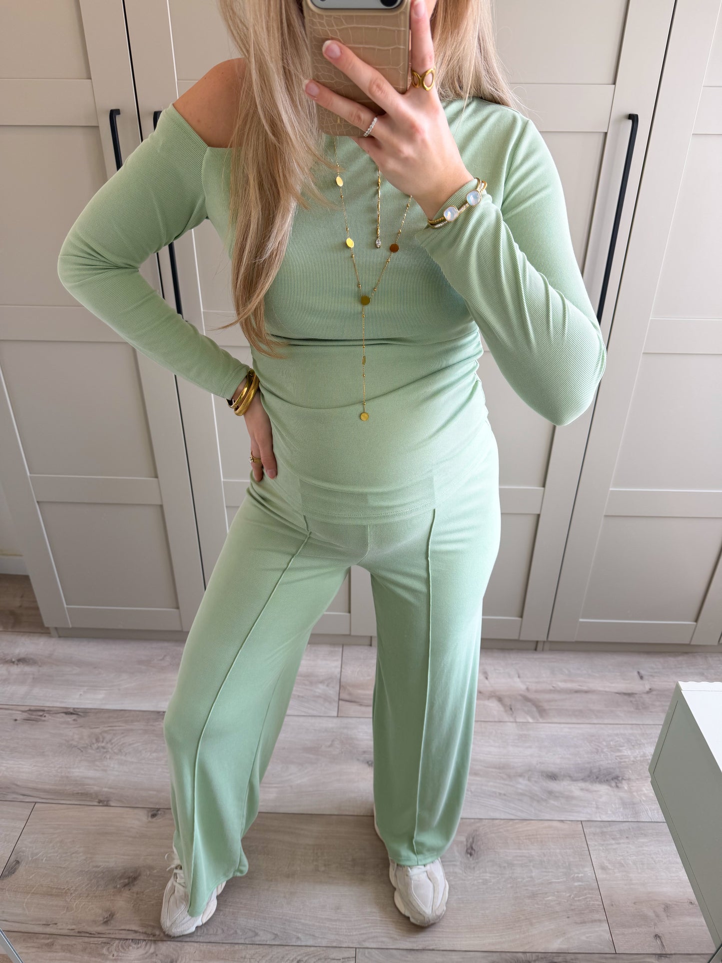 Set | Susan | Pistache groen