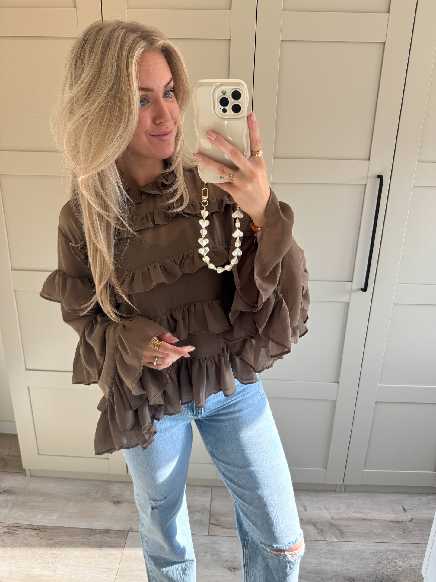 Blouse | Maud | Bruin