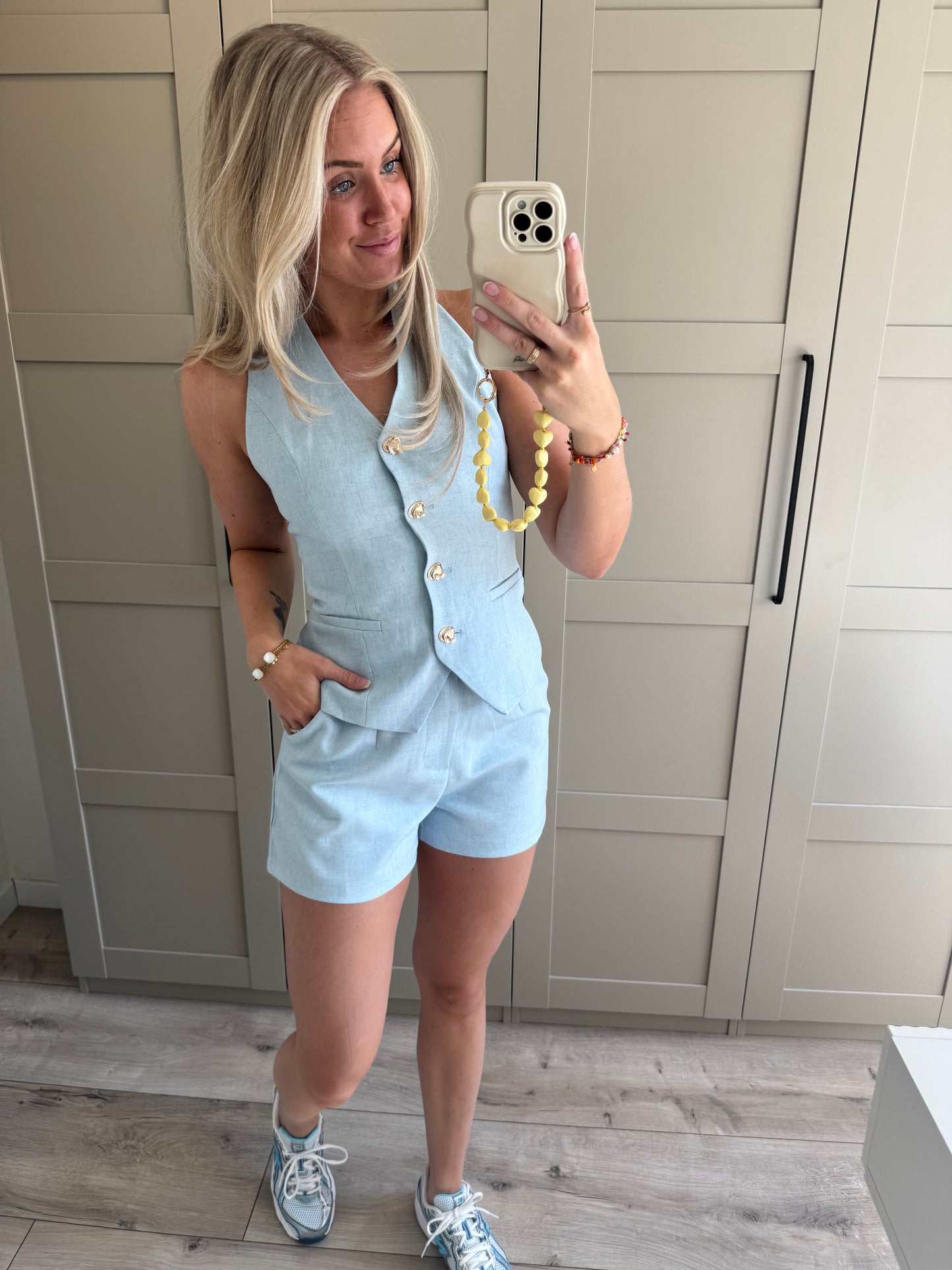 Top | Kyra | Lichtblauw