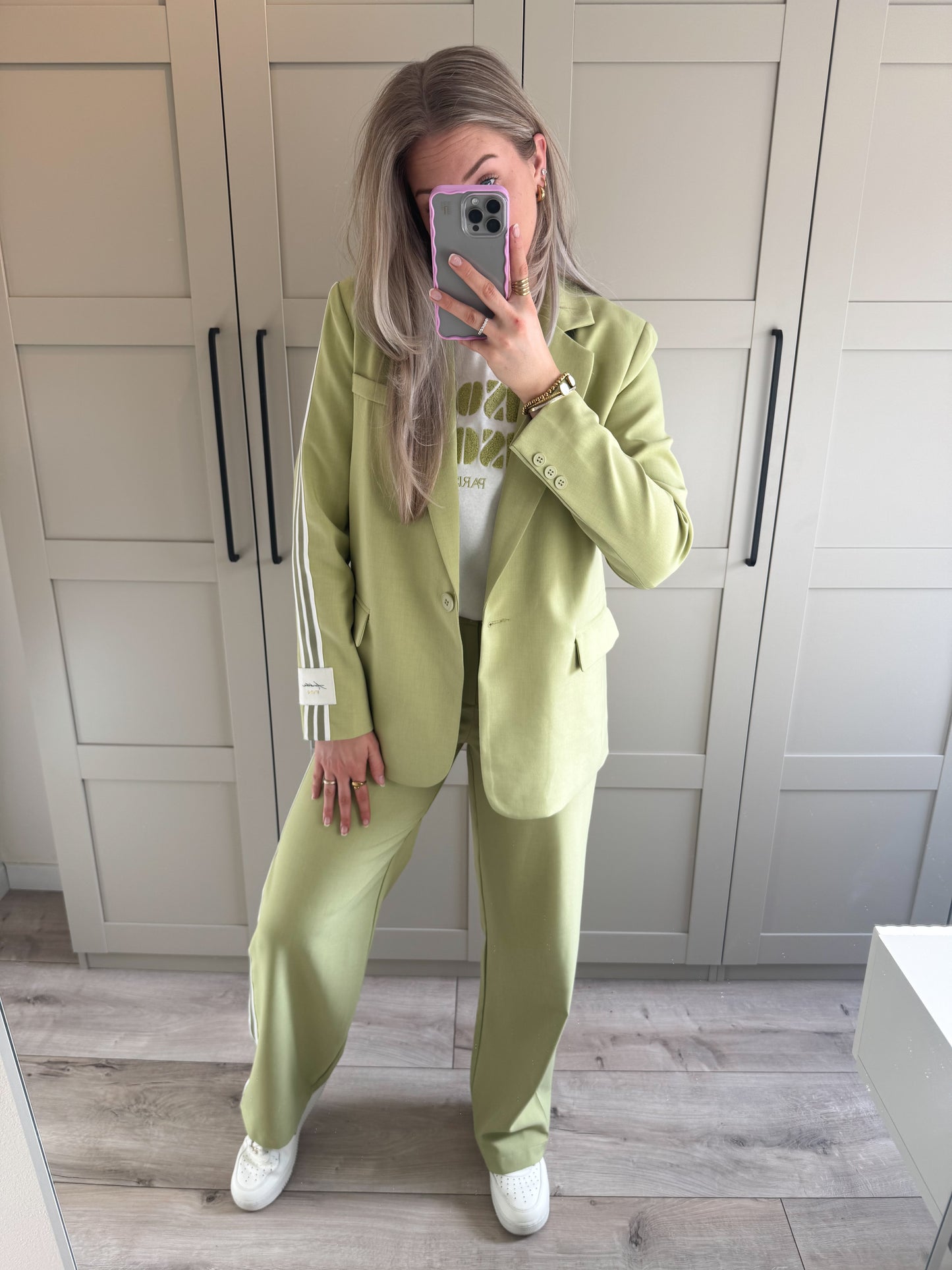 Blazer | Ambika Studio Stripe | Pistache