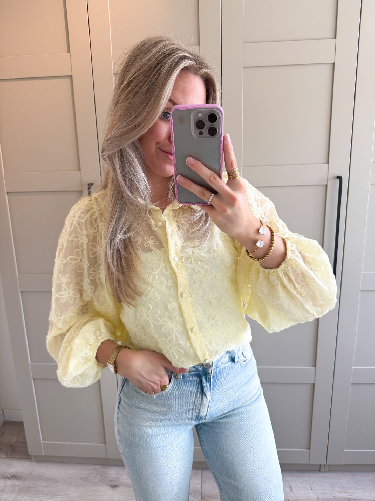 Blouse | Sunnie | Geel
