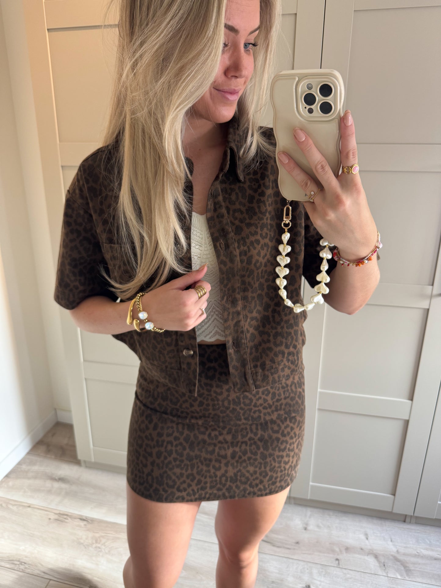 Blouse | Leo | Denim Bruin