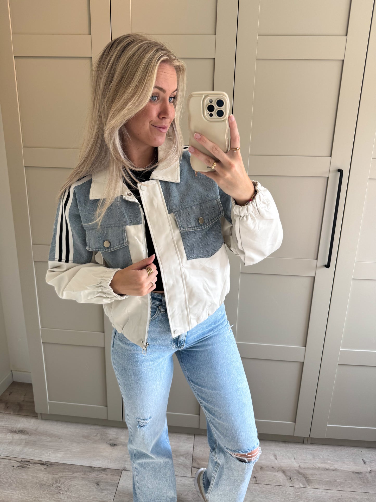 Jacket | Fenna | Wit