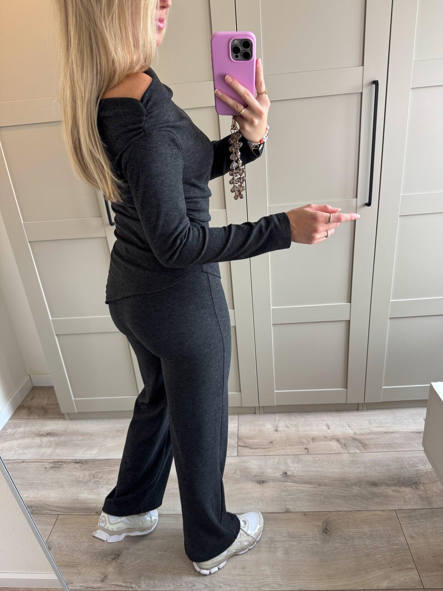 Set | Lana | Donkergrijs