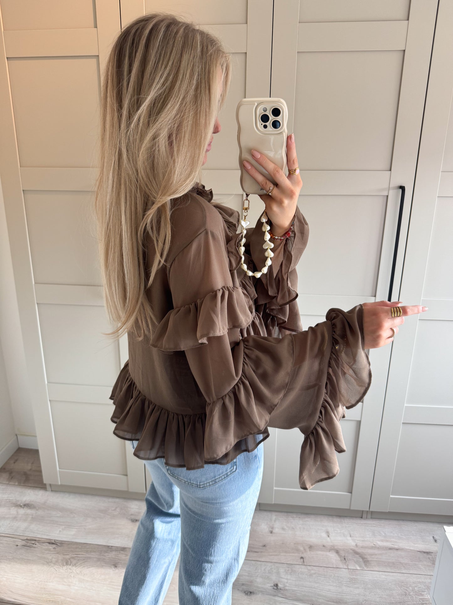 Blouse | Maud | Bruin