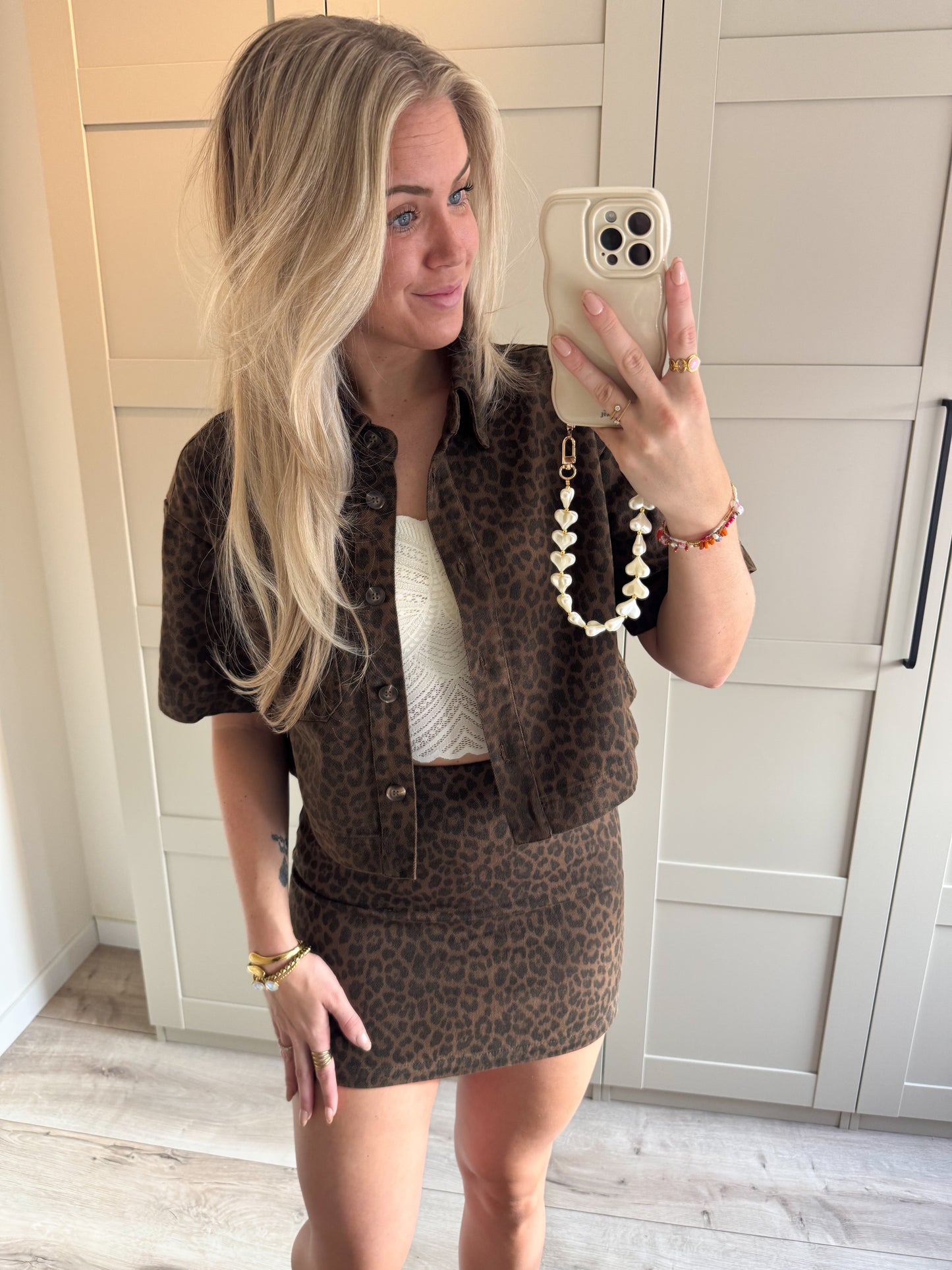 Blouse | Leo | Denim Bruin