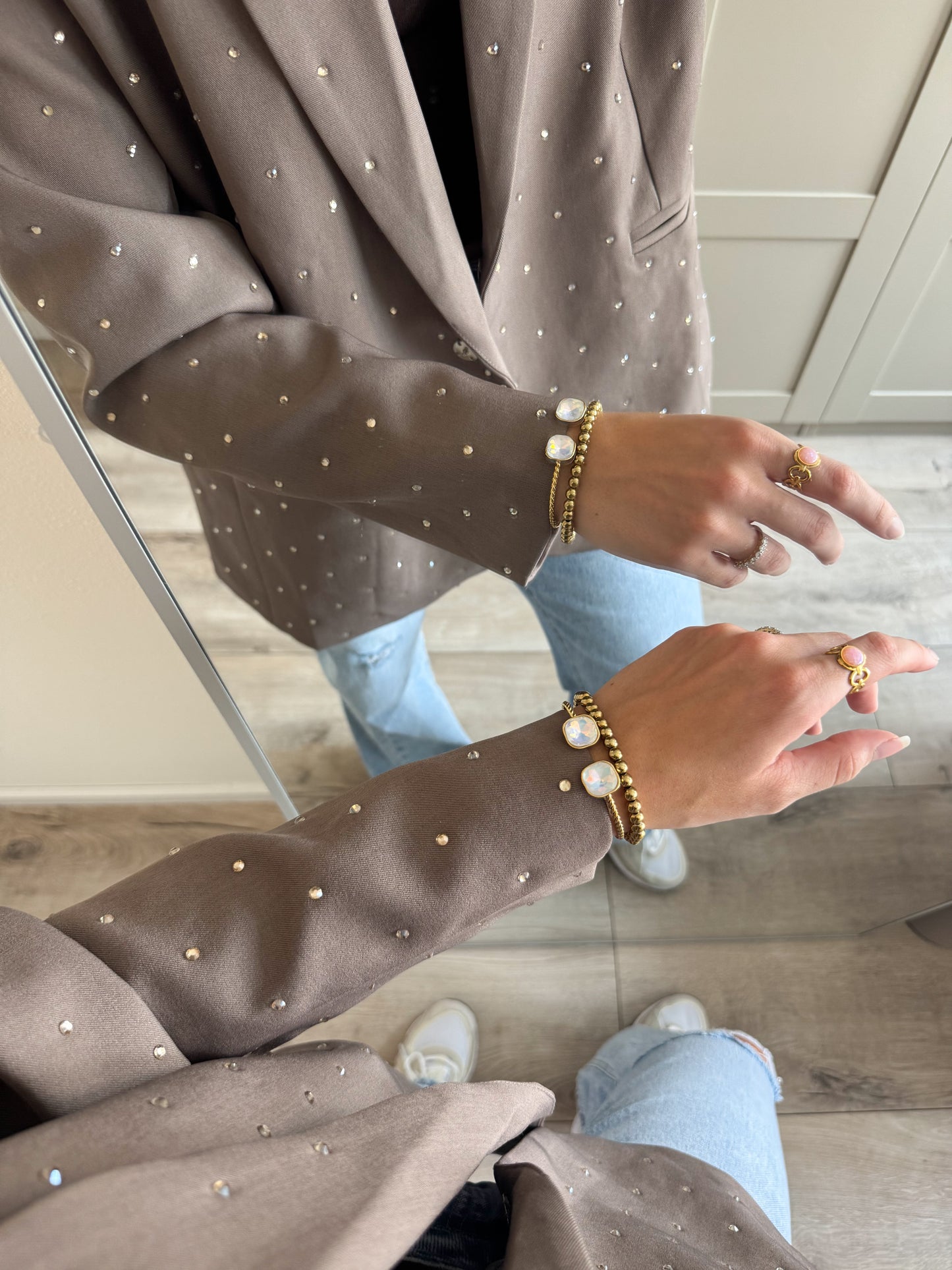 Oversized blazer | Loïs | Taupe