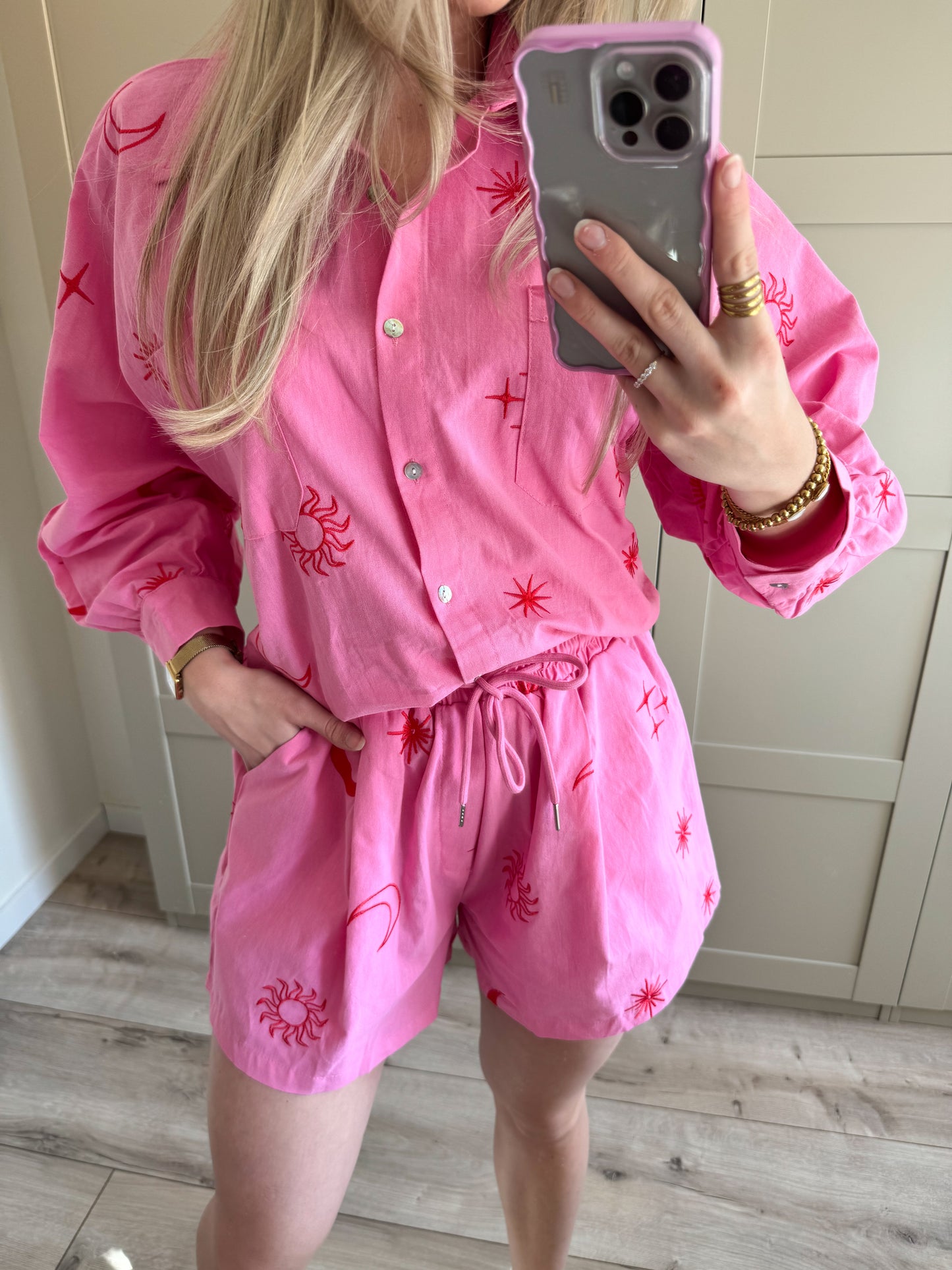 Set | Moon | Roze rood