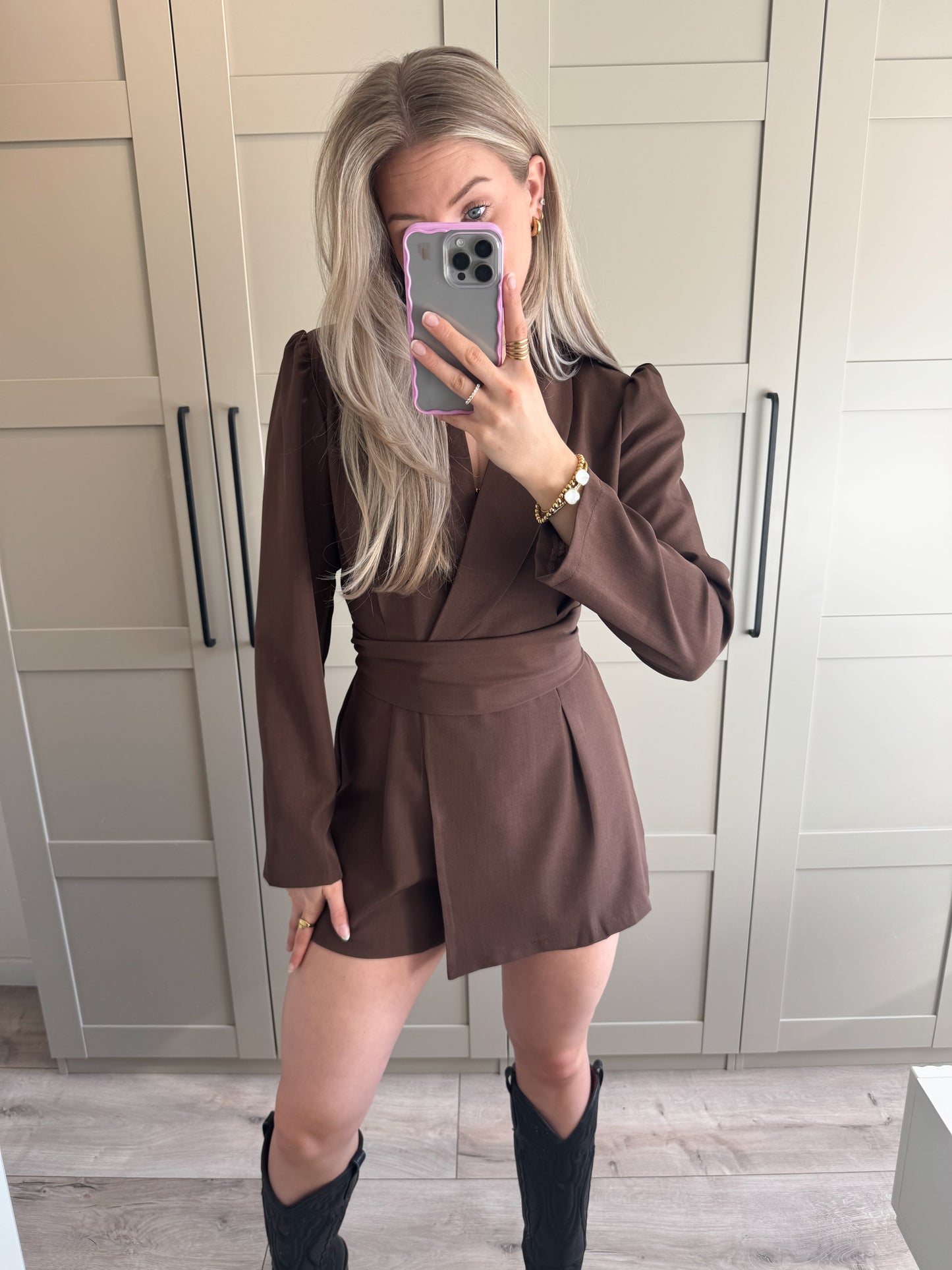 Playsuit | Rosa | Taupe