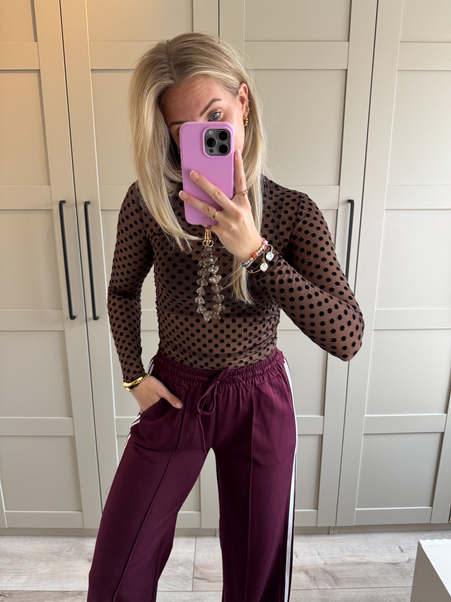 Mesh top | Stips | Bruin