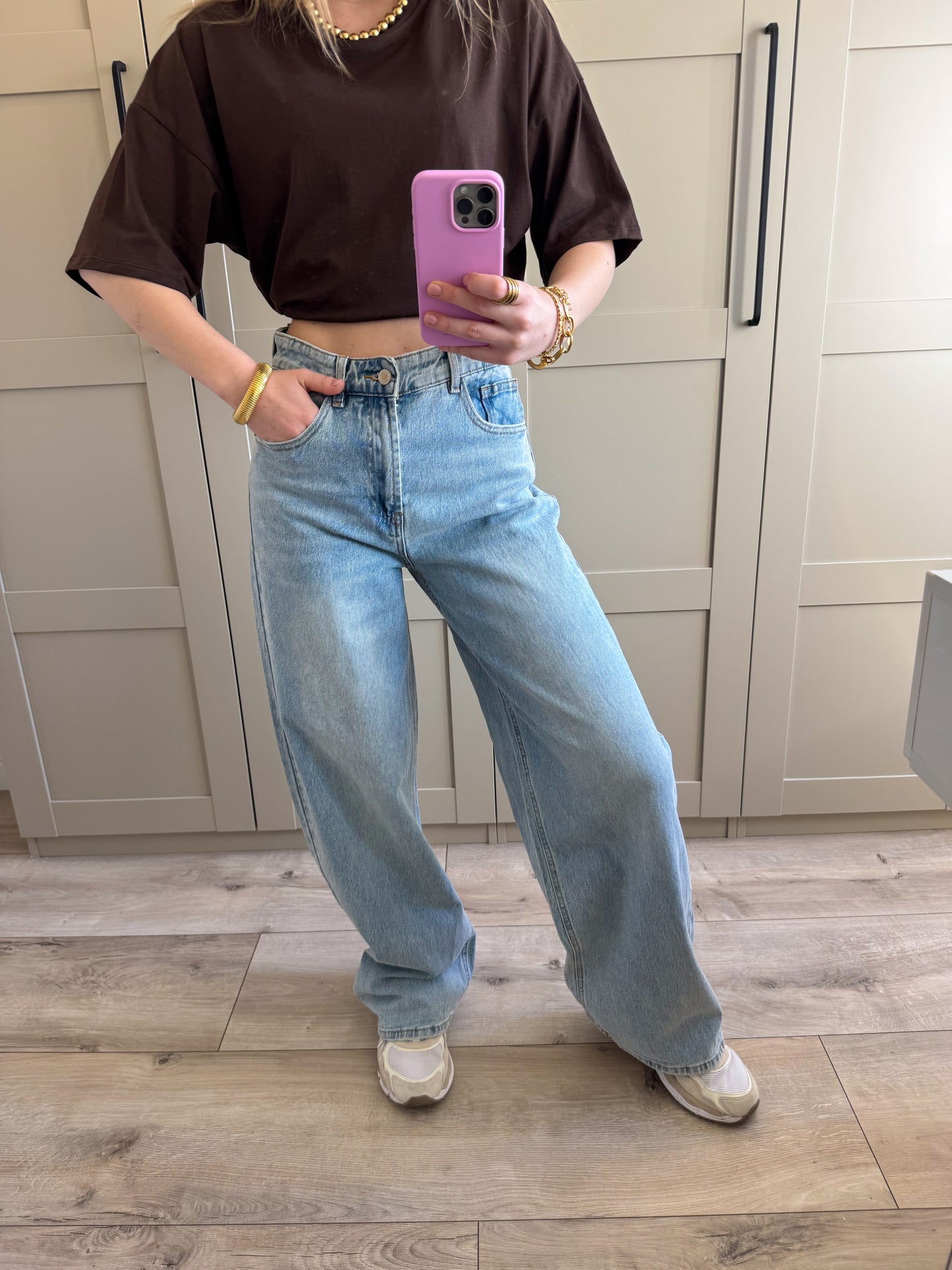 Tall balloon jeans | Jela | Denim