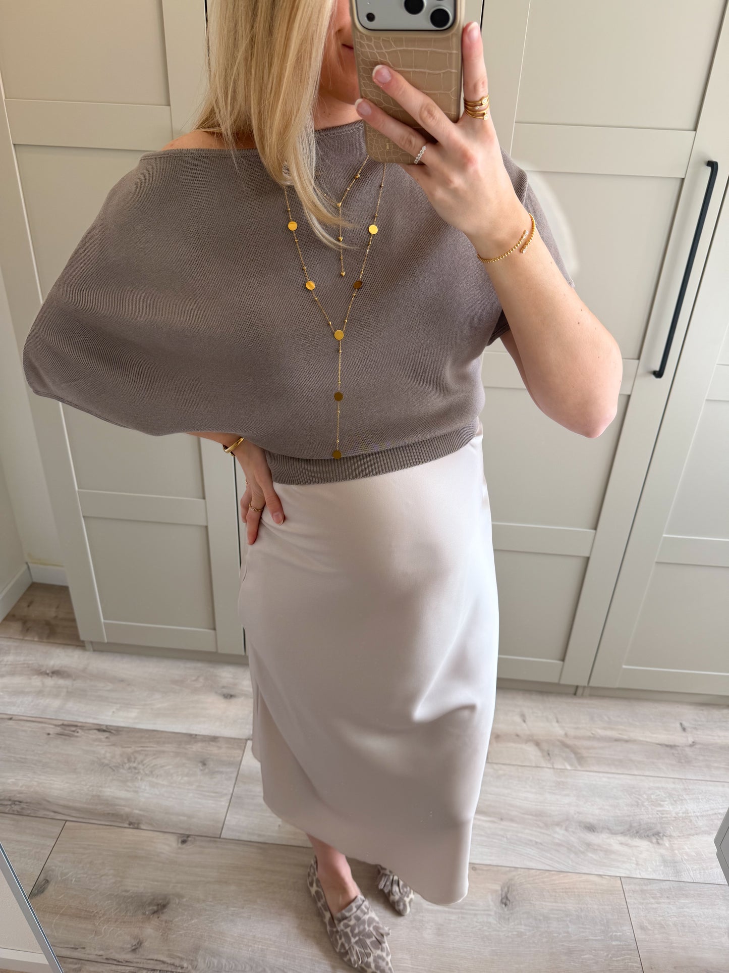 Top | Leanne | Taupe