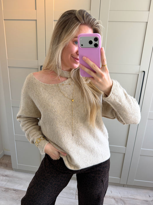 Trui | Bibi | Beige