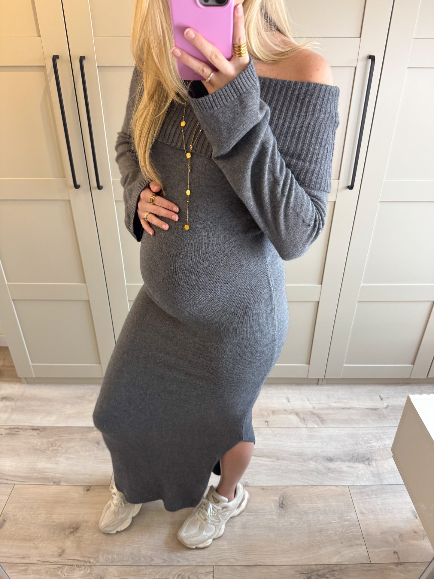 Jurk | Lotte | Grijs