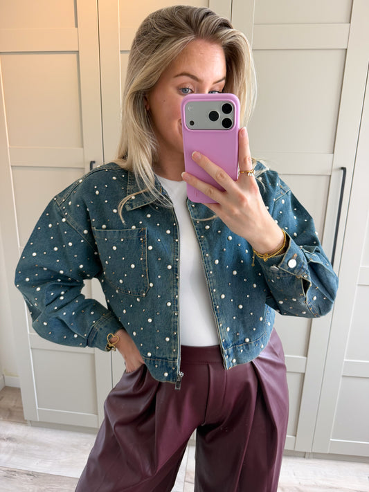 Pre-order Jacket | Jessica | Denim 11 sep verzonden