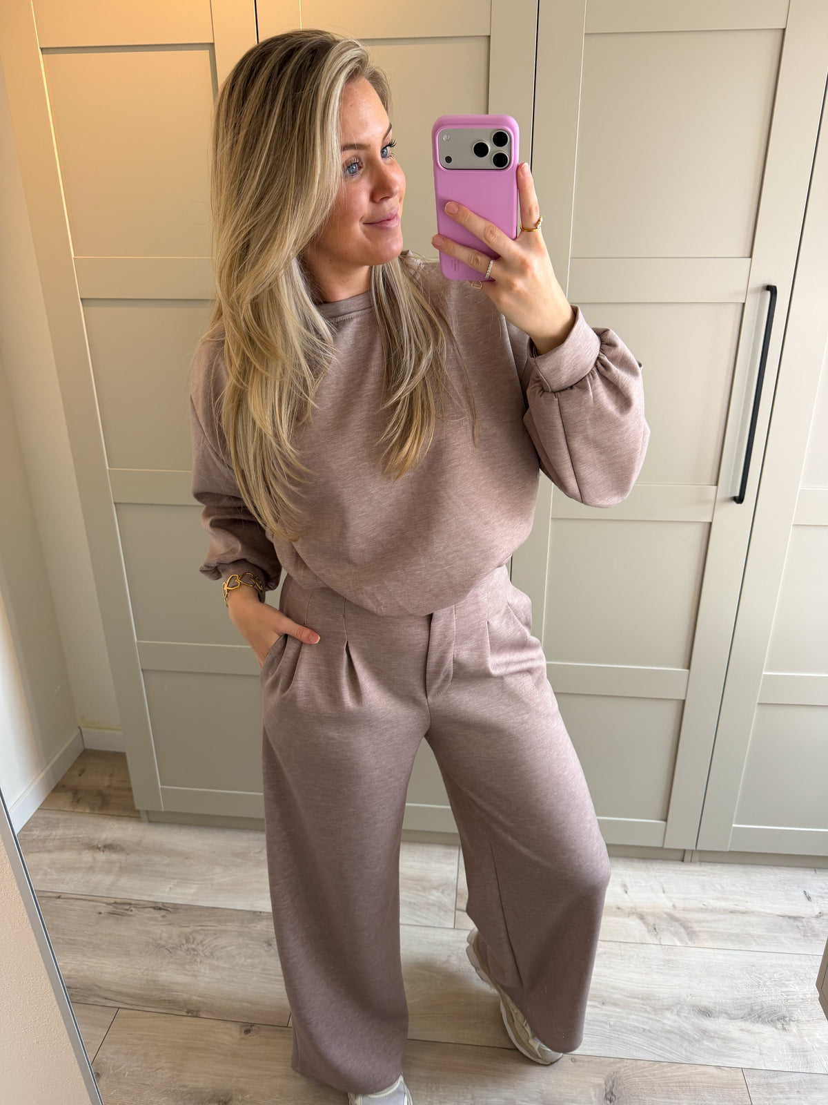 Set | Suze | Beige taupe