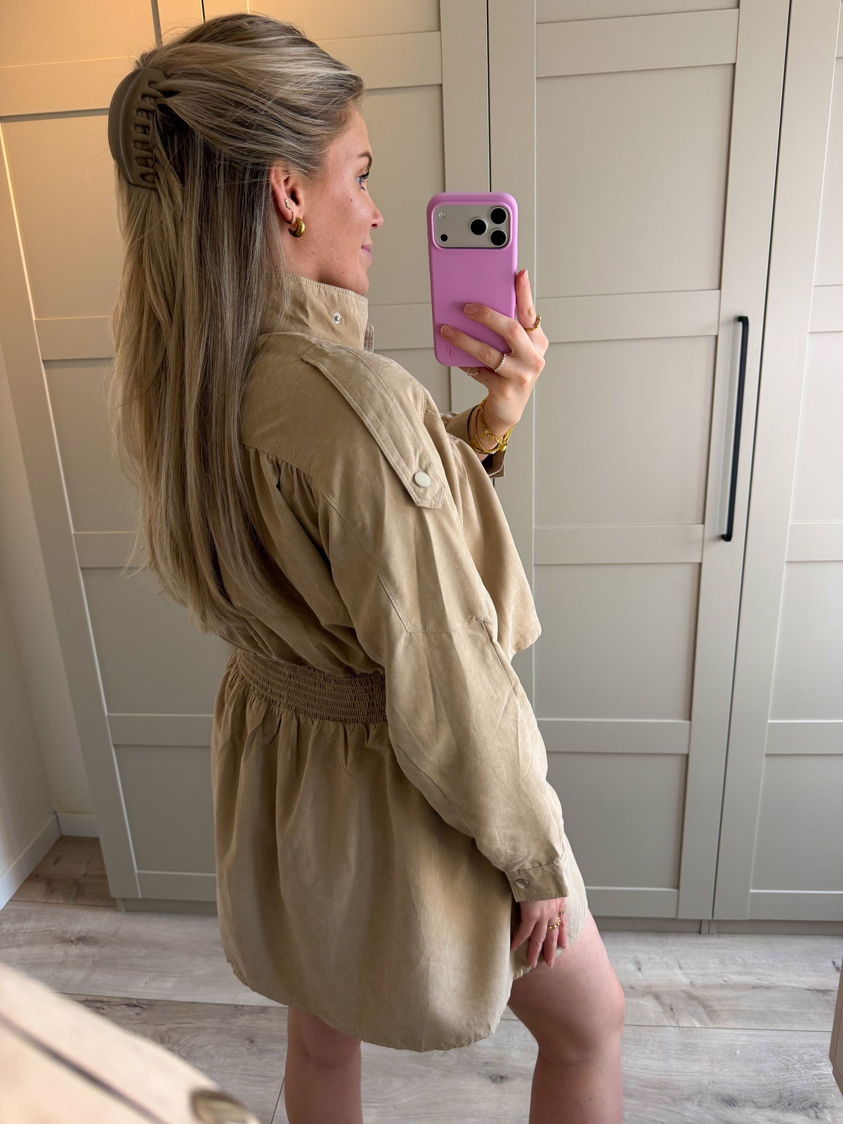Jurk | June | Beige