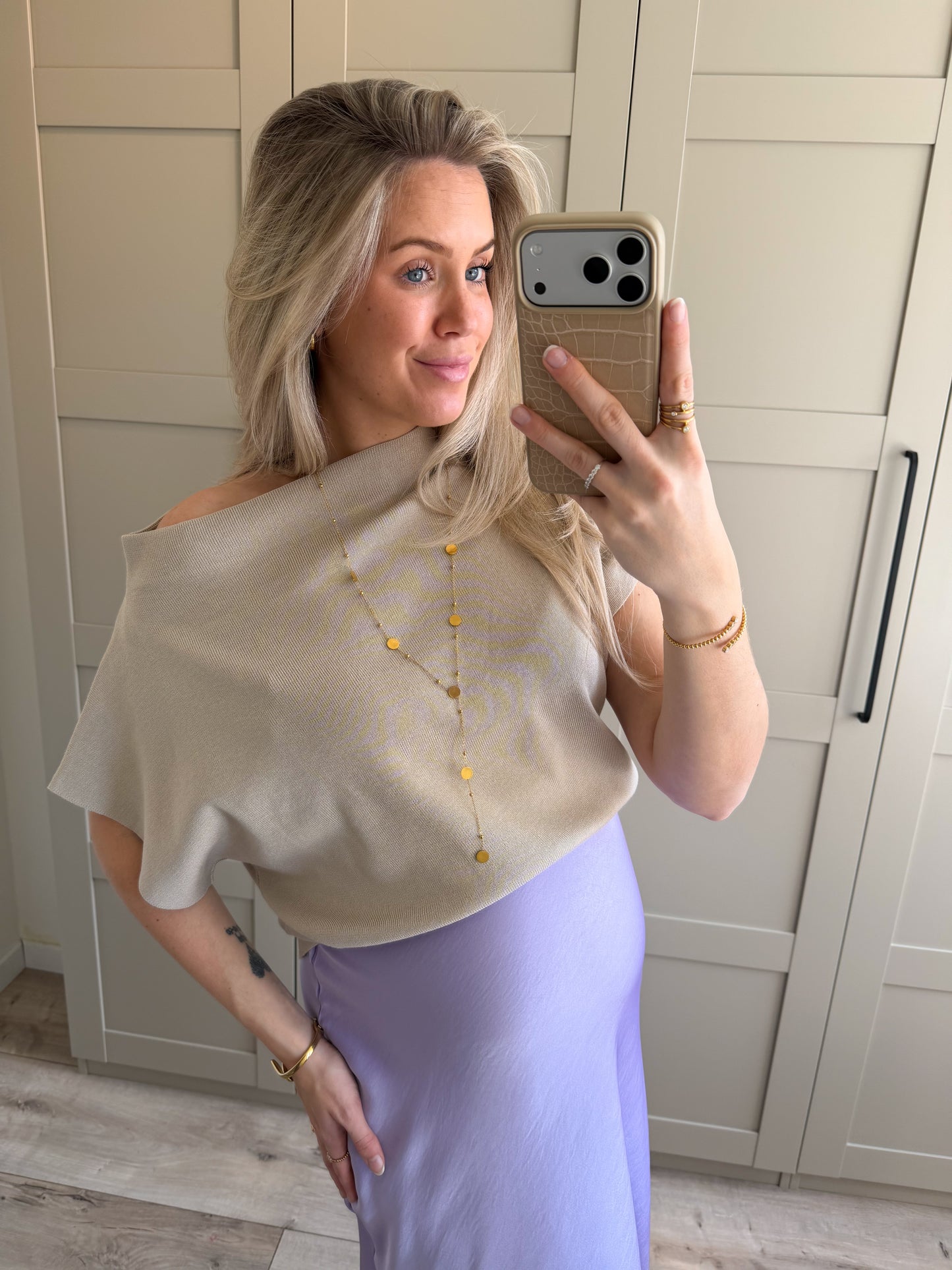 Top | Nikki  | Taupe