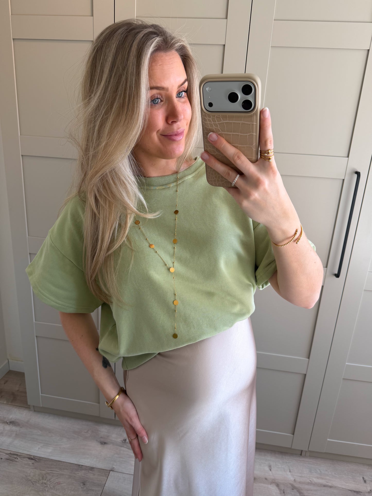Top | Lise | Pistache groen