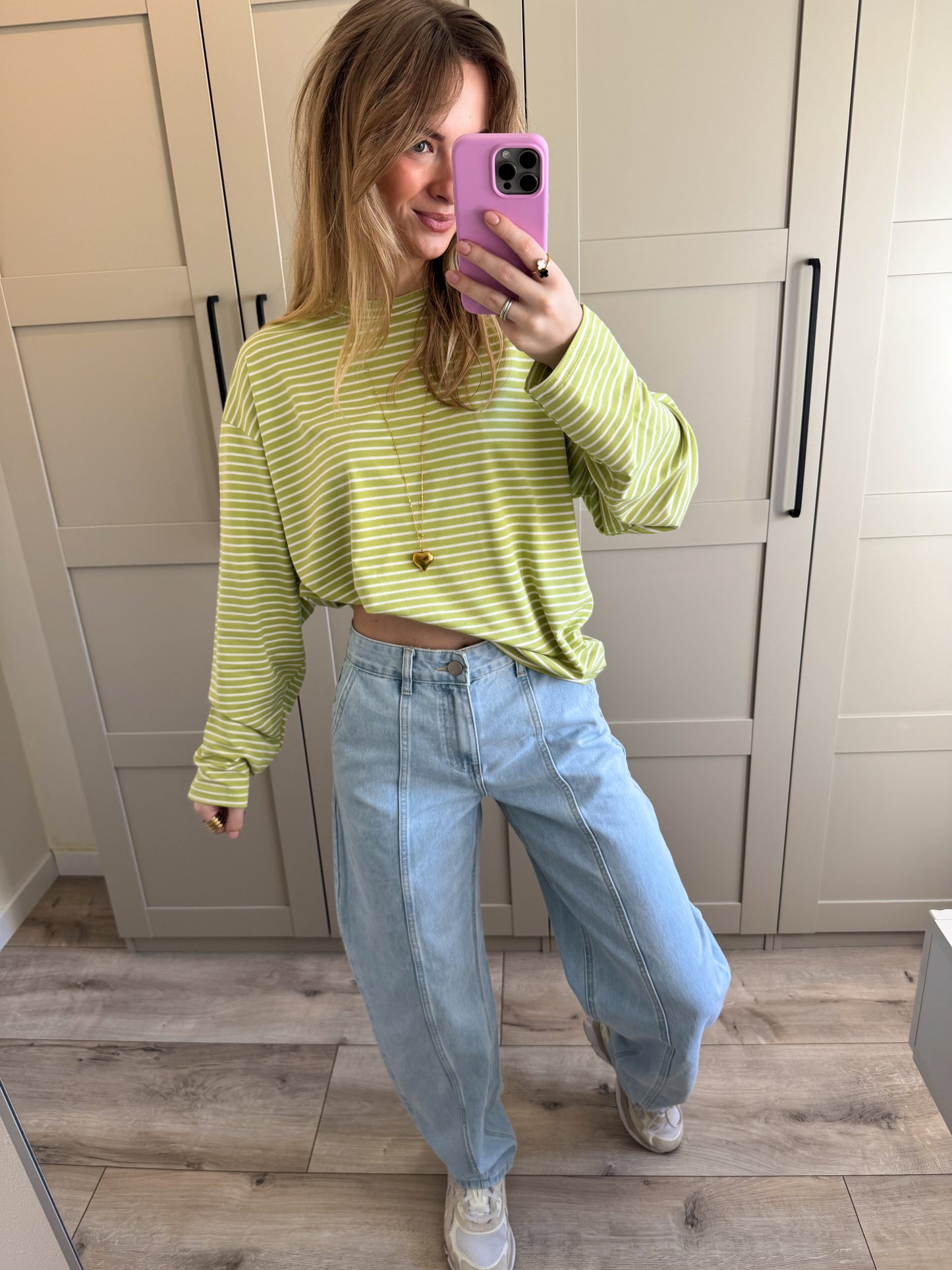 Balloon jeans | Amber | Licht denim