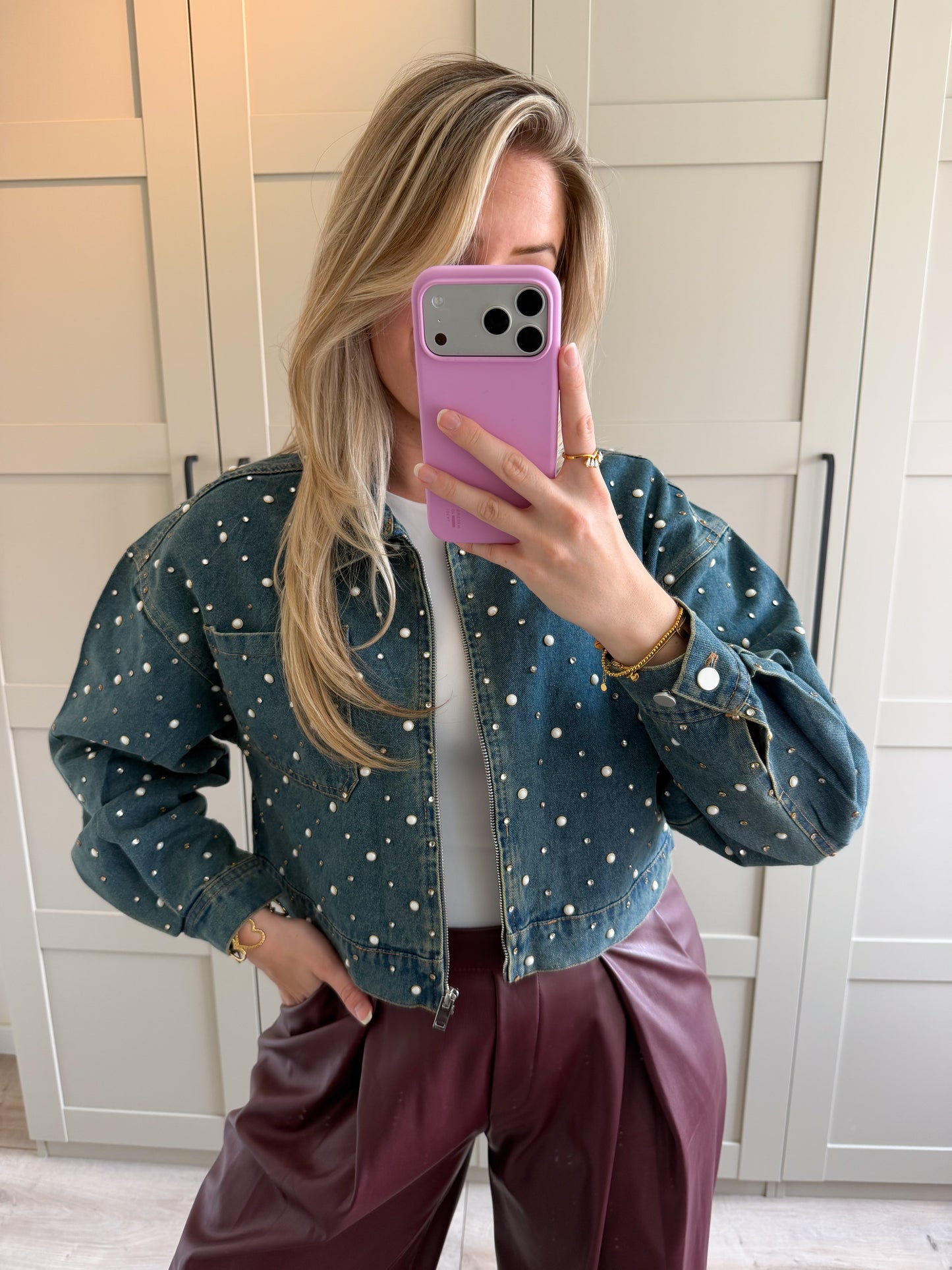 Pre-order Jacket | Jessica | Denim 11 sep verzonden