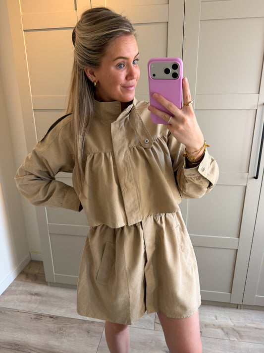 Jurk | June | Beige