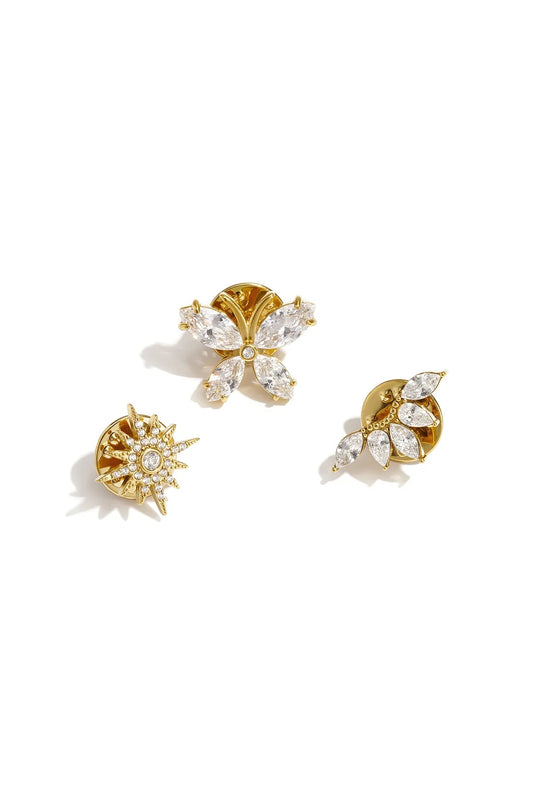 Broches | Vlinder | Goud