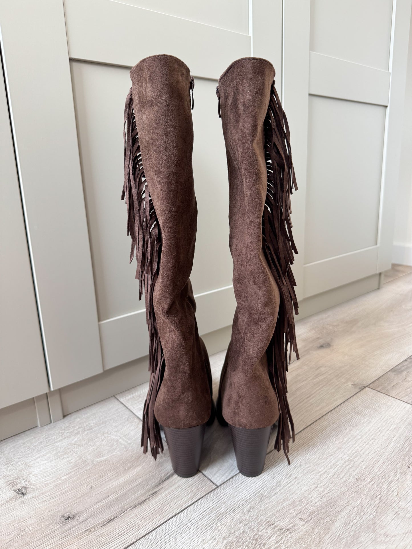 Laarzen | Fringe | Bruin