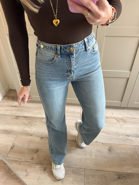 Wide leg jeans | Puck | Denim